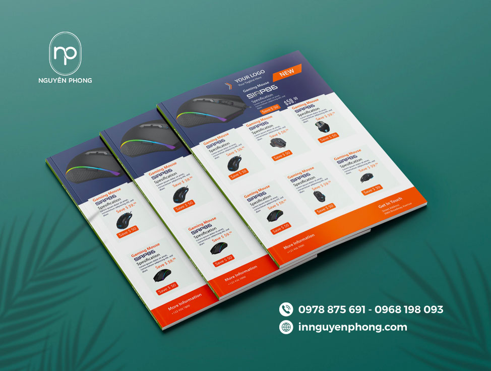 Catalogue thể hiện tính chuyên nghiệp của doanh nghiệp